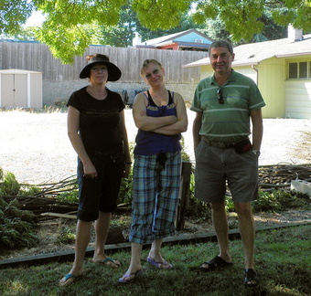 Оля, Наташа и Миша 