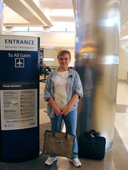 Оля летит в Бостон