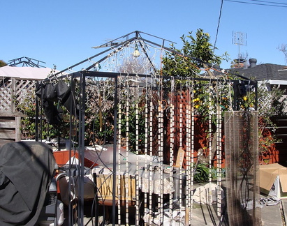 Газебо без тента / Gazebo without cover