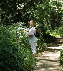 Оля в парке / In the park