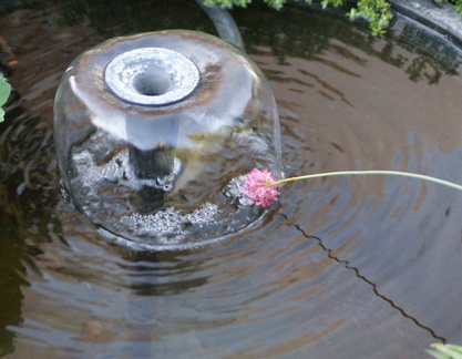 Фонтачик и цветок / Fountain and flower