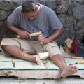 Рынок, резчик по дереву / Market, woodcarver