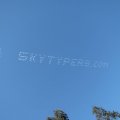 Буквы в небе / Letters on the sky
