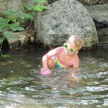 Купания на ручье в Литиевом парке