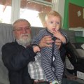 Лео с дедушкой